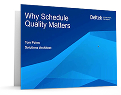 Why Schedule Matters